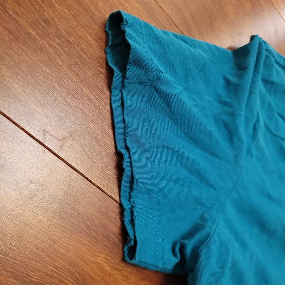 Aviator Nation Shirt Tribe Of Peace Indian Graphic Cropped Boyfriend Distressed - Picture 6 of 13